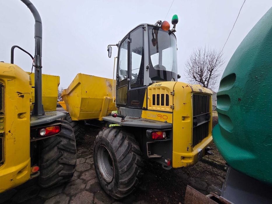 wacker neuson  dw90 wozidło do piasku betonu kruszywa 9 ton kabina
