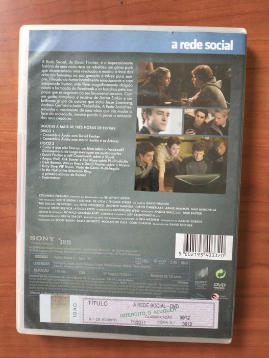 DVD a rede social