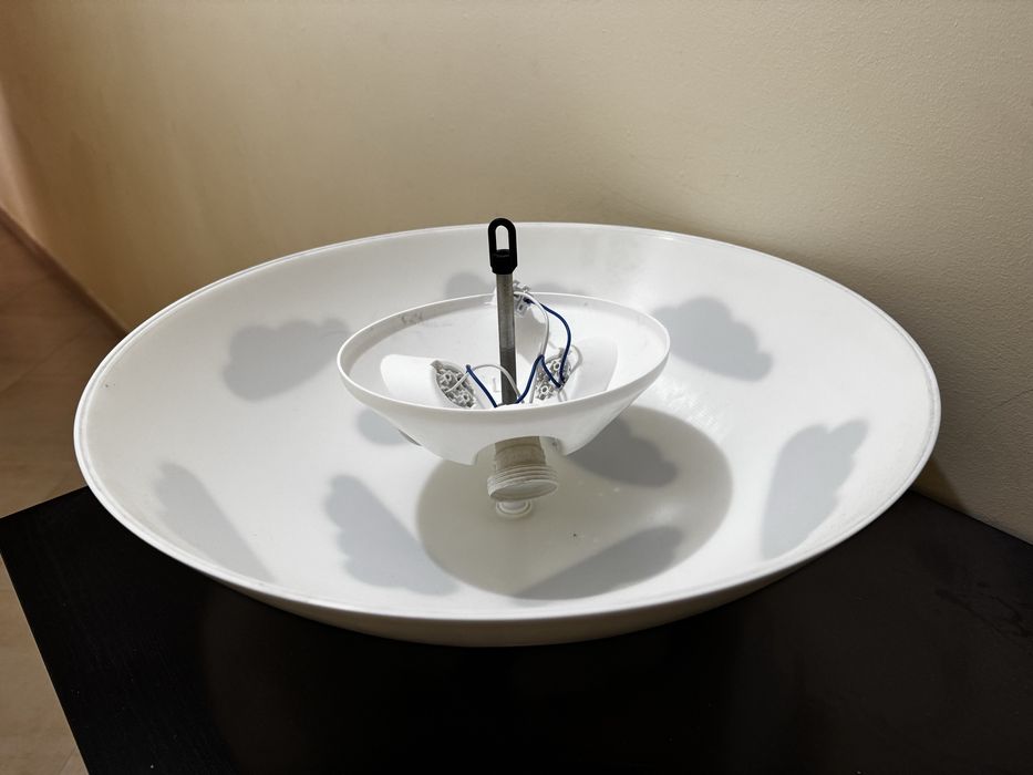 Candeeiro de tecto IKEA Skojig nuvens criança