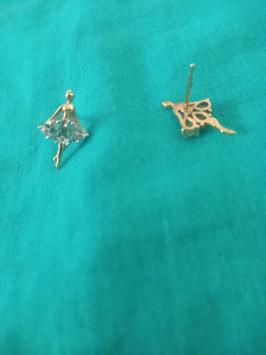 Kolczyki baletnice Glamour