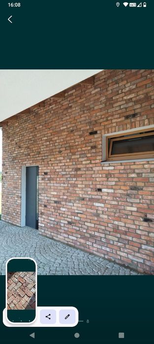 Płytki z cegły stara cegła