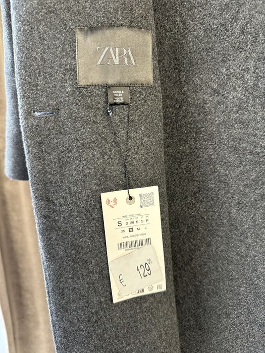 Пальто жіноче zara шерсть вовна вовна XS, S, L