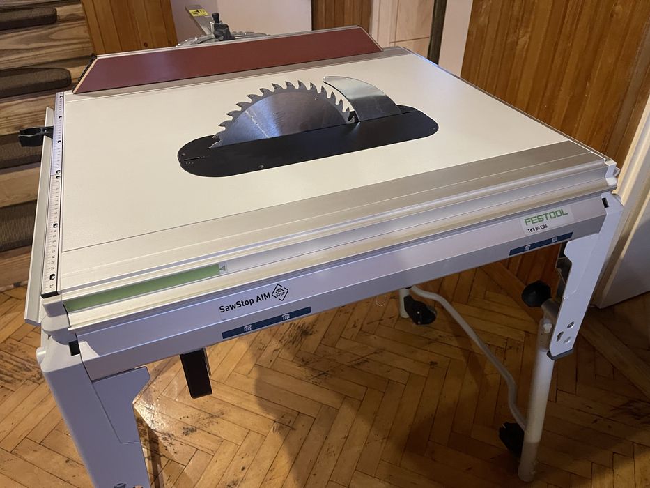 Festool TKS 80 EBS, pilarka stołowa.