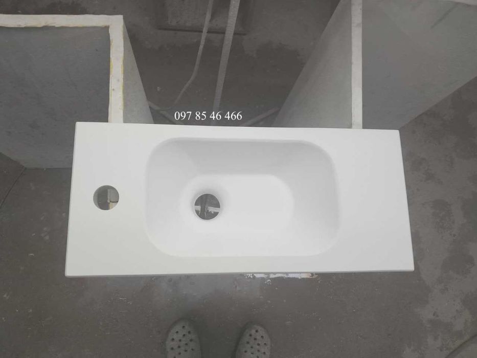 Умивальник суцільний над пральною машиною | Безкоштовна доставка