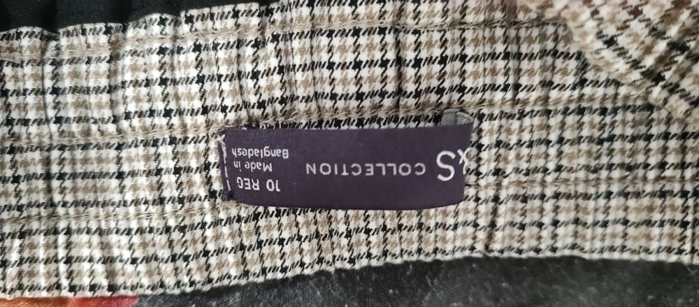 Жіночі штани в клітинку Marks & Spencer | Розмір 10 (38/M)