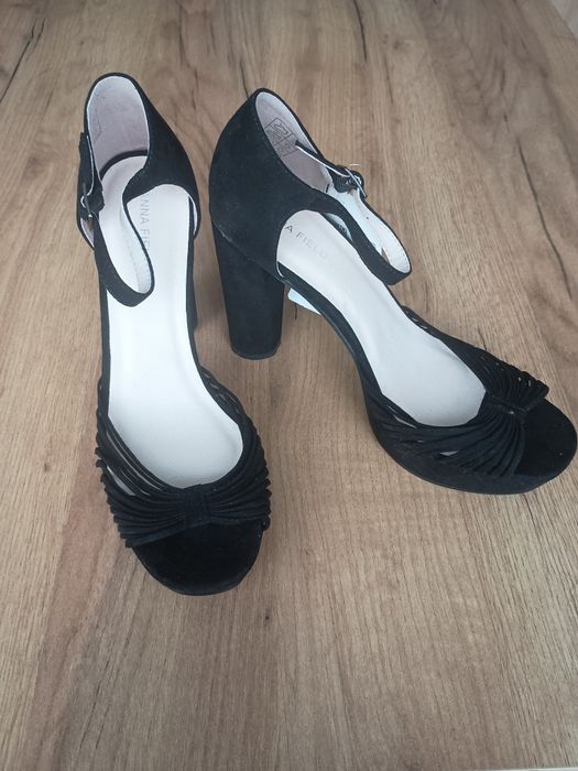 Anna Field sandałki na platformie na obcasie nowe 39 25,5 cm