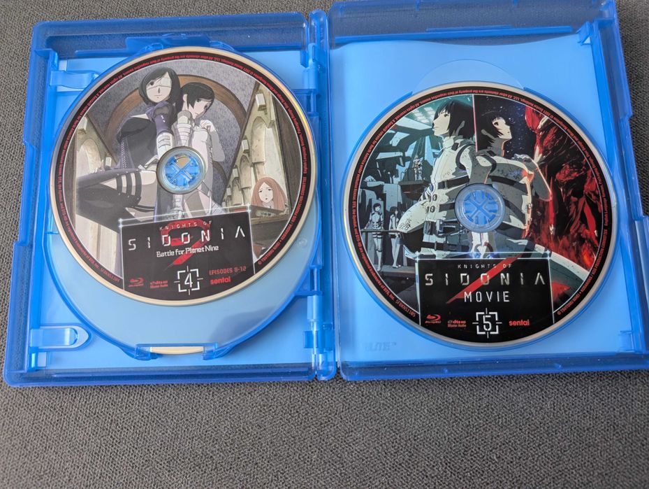 Knights of Sidonia Anime 2 sezony + film Blu-Ray