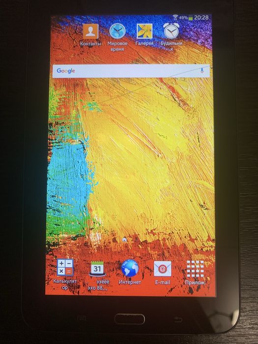 Планшет самсунг СЕ 0168