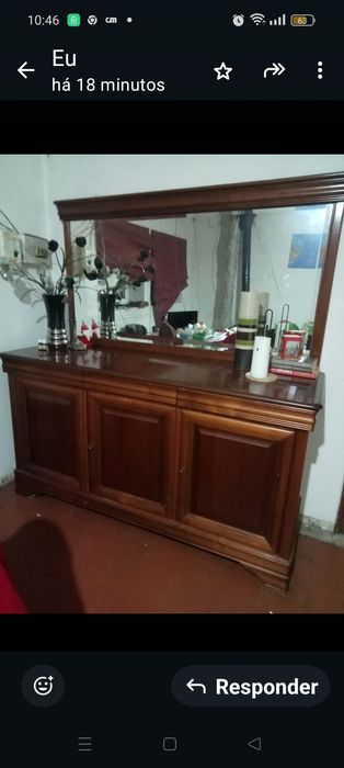 Móvel de sala nogueira,entr negociável egue em mão