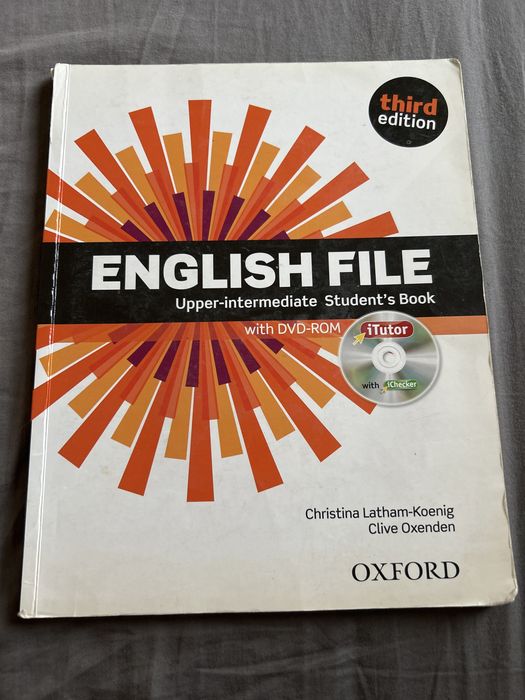 English file upper-intermediate Student’s book with DVD-ROM