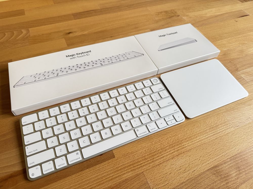 Magic Keyboard z Touch ID & Magic Trackpad - Klawiatura