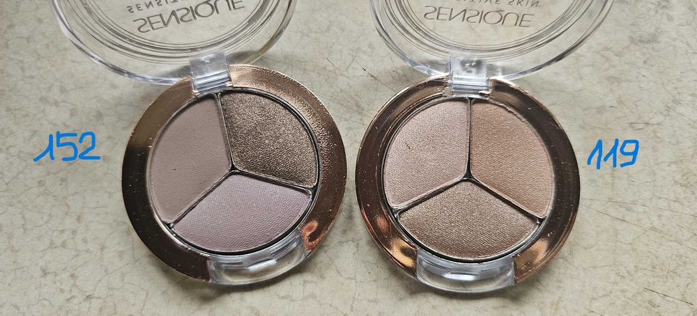 Sensique Cienie do powiek Trio 152 lub 119 beż, brąz, nude (nowe)