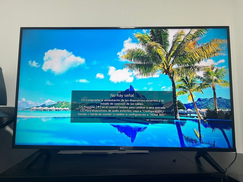 Smart TV LG 50" 4K UHD - ¡Como Nueva! (Modelo 2020)