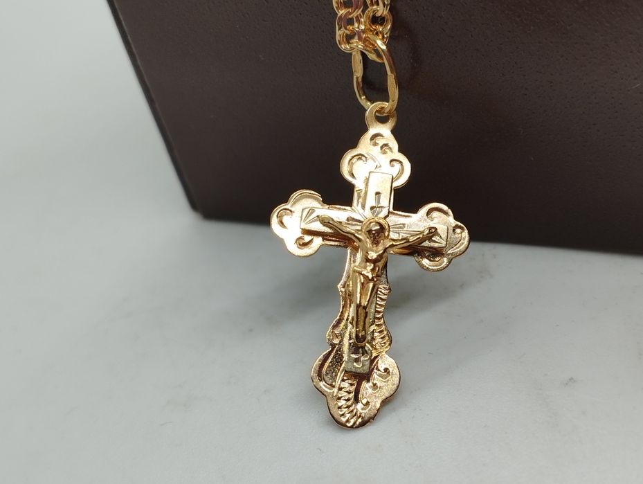 Золотой крестик 1.49 грамма