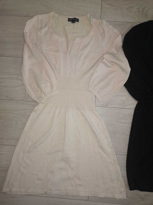 Zestaw tunika sweter golf ciąża do karmienia S