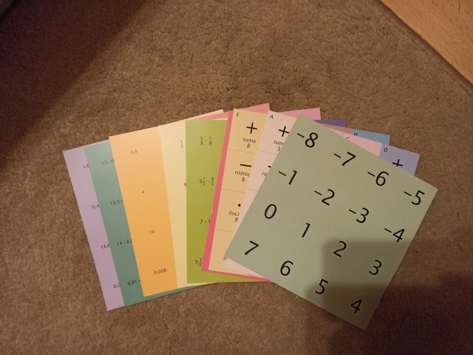 Pomoce matematyczne gry matematyczne szkoła podstawowa