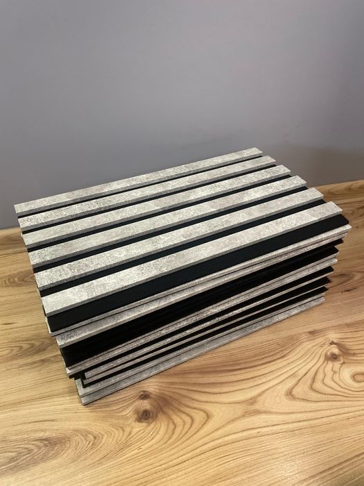 Lamele betonowy szary