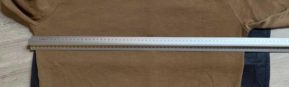 Beżowy, Kamelowy Golf, SuitSupply, 100 % Camel Wool, L+/XL