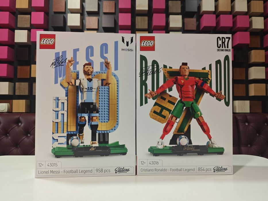 LEGO 43015/43016 Editions Легенда футболу Cristiano Ronaldo/ Messi