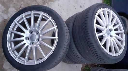 FELGI--5x112--18 cali --AUDI--SKODA --SEAT --GOLF--PASSAT--komplet