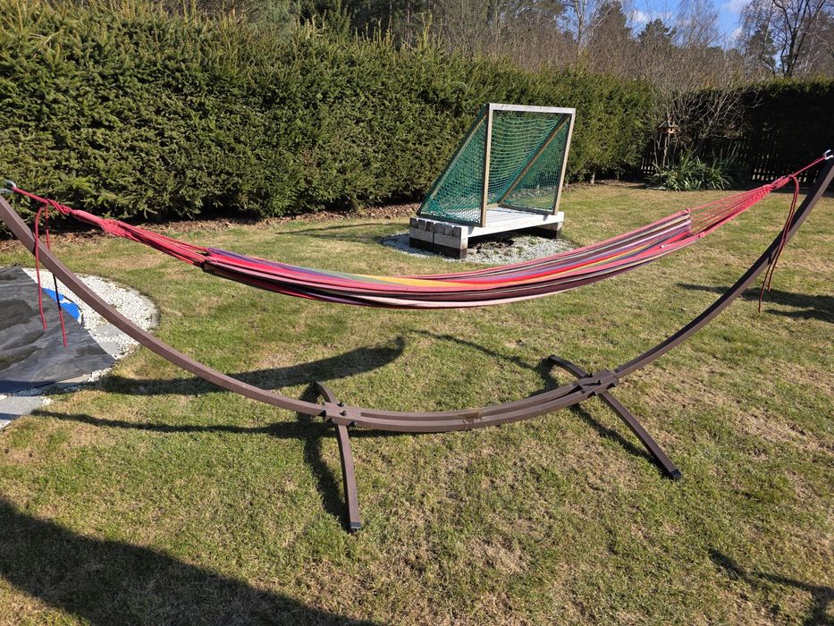 Hamak ogrodowy plus podstawa