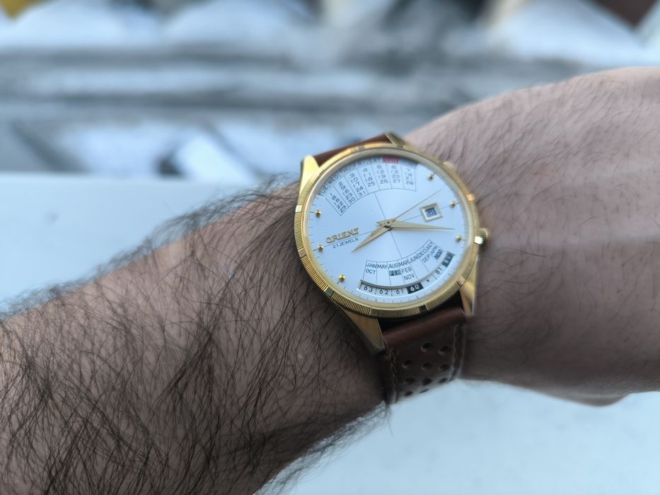 LATA 60 UNIKAT zegarek orient cesarski patelnia królewski multi year