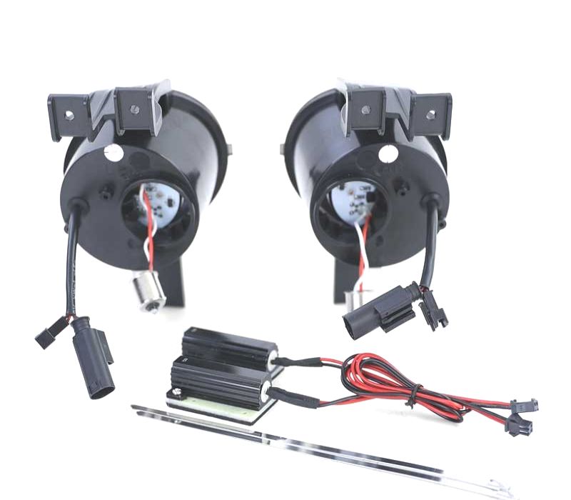OTICAS COM PISCA LED + LUZ DE MÍNIMOS PARA MINI R50 R52 R53 01 - 06