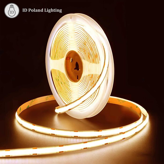 Taśma LED COB 3000K 5m rolka 320 diod/m 12V  IP20