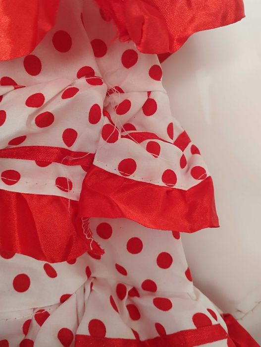 Strój sukienka flamenco r 122/128 opaska