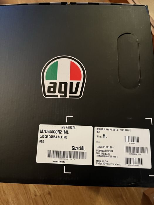 MV Agusta AGV Corsa R Capacete ML