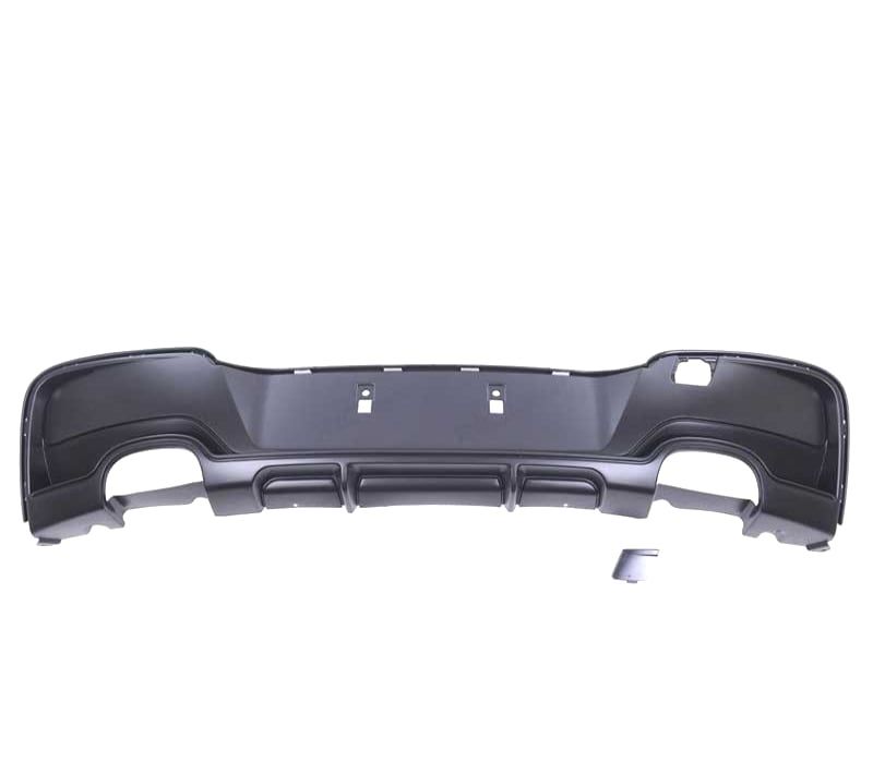 DIFUSOR TRASEIRO BMW F20 F21 11- 4 SAIDAS LOOK M PERFORMANCE