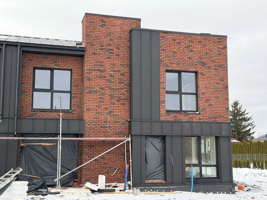 Premium bliźniak z wykończeniem - 133 m², ogródek 740 m²