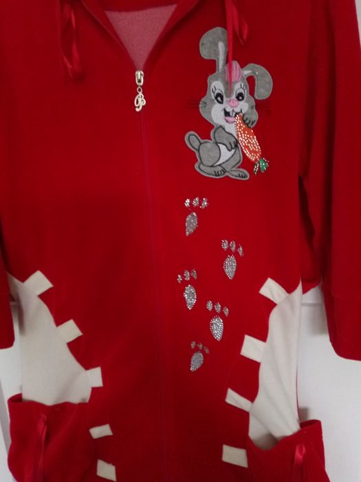 Туника велюровая