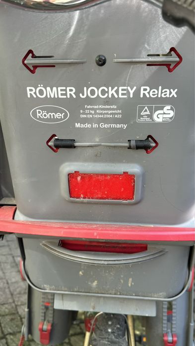 ROMER Jockey Relax Fotelik rowerowy