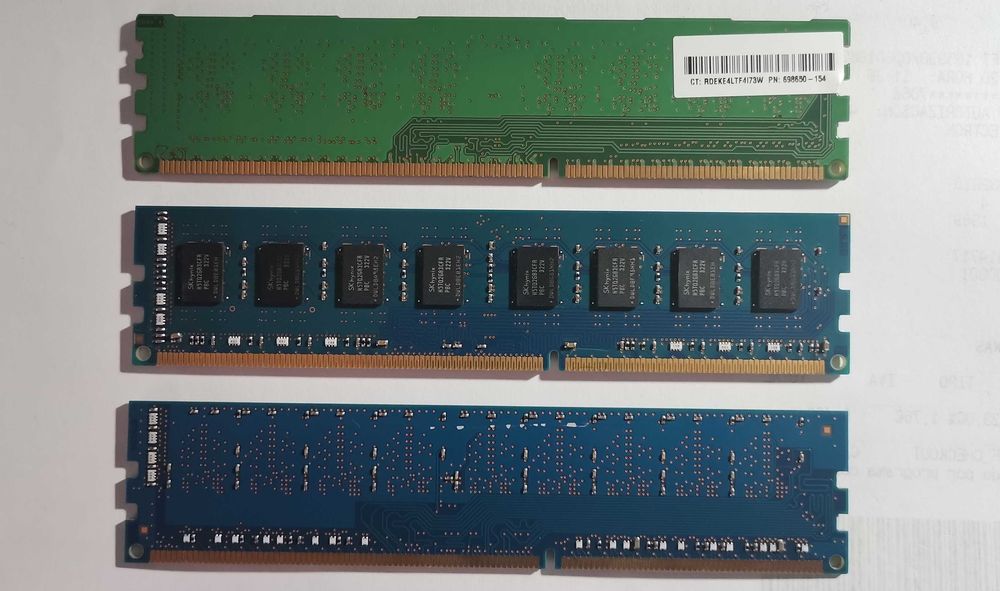 Memórias RAM DDR3 4B 12800U