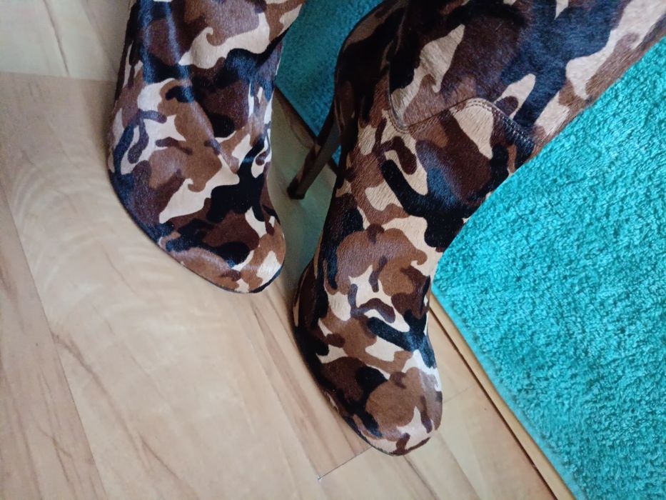 Kozaki -  FREE  LANCE   - skóra naturalna -  1300 zł