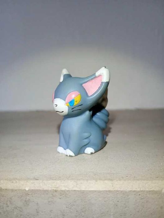 Pokémon finger puppet / brinquedo / figura pokémon Glameow da bandai