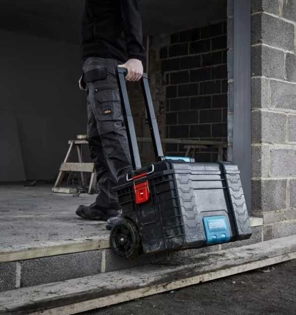 Ящик на колесах Erbauer  / ящик для інструментів /ящик з ручкою ЕБАУЕР