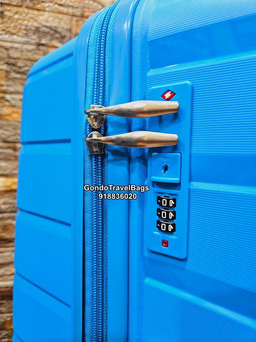 MALA PORÃO GRANDE 23Kg + MALA CABINE 8 a 10Kg NOVAS - POLIPROPILENO