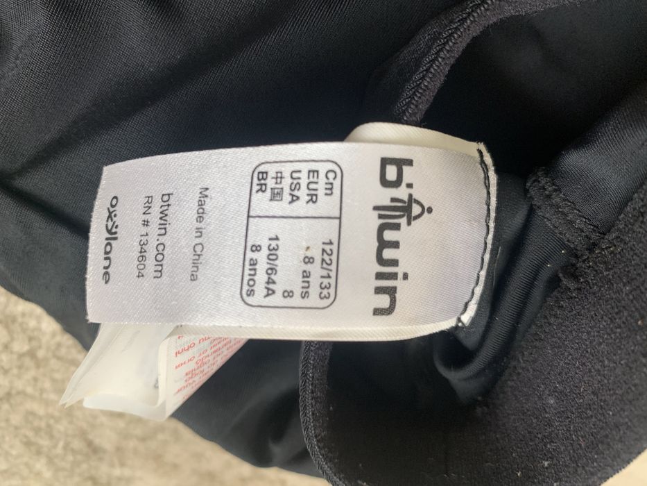 Conjunto para andar de bicicleta