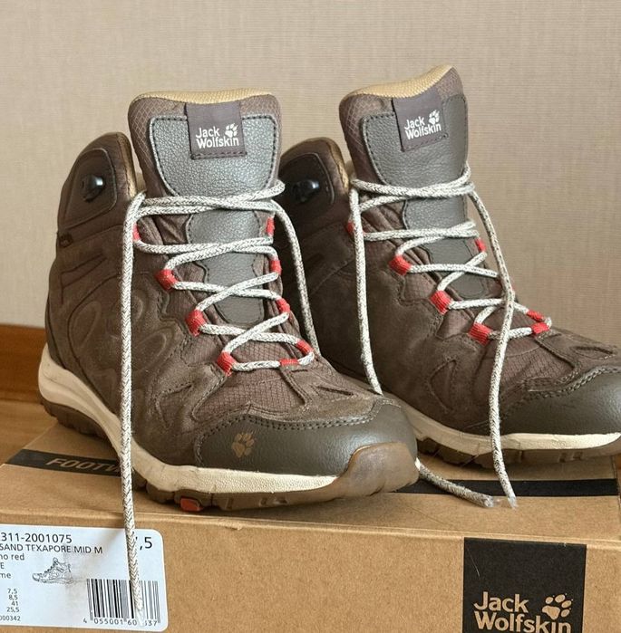 Трекінгові Черевики Jack Wolfskin Texapore Mid M Rocksand 41 EU розмір