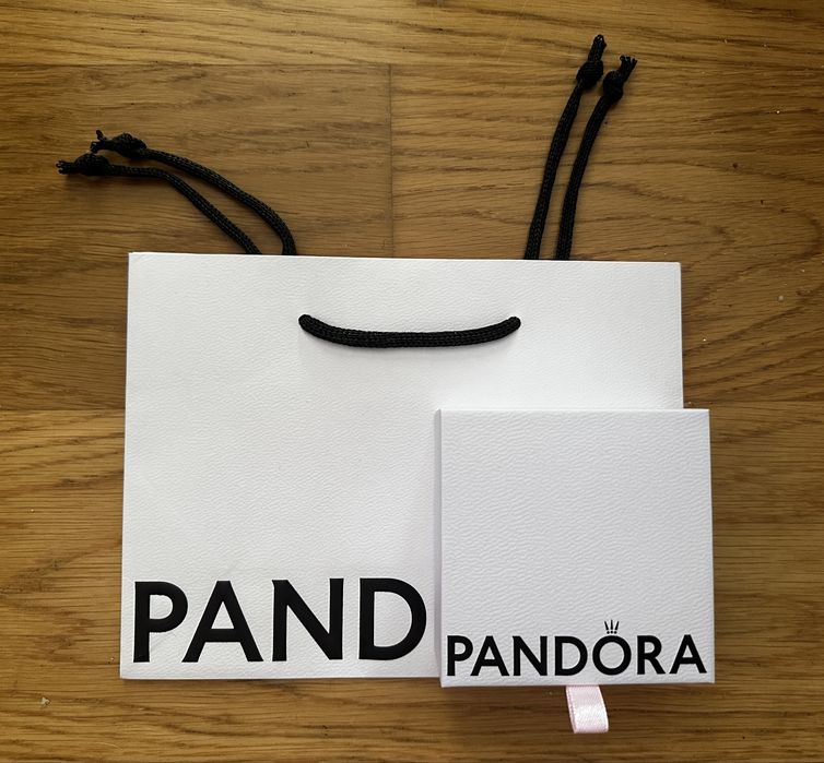 Pandora zestaw duży pudełko+torebka