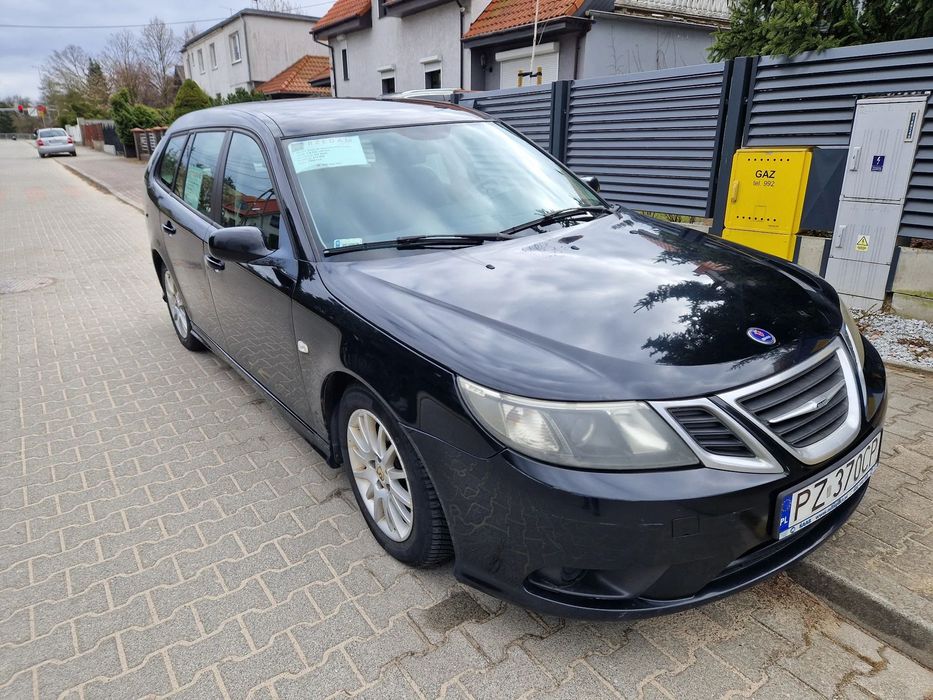 Saab 9-3 Saab 93 1.9TiD SportKombi 2008 150KM z polskiego salonu
