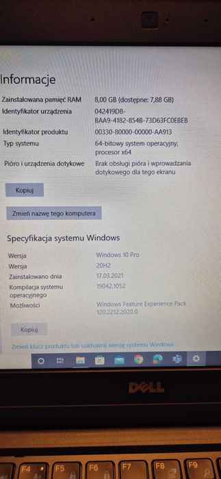 Dell Latitude E7250