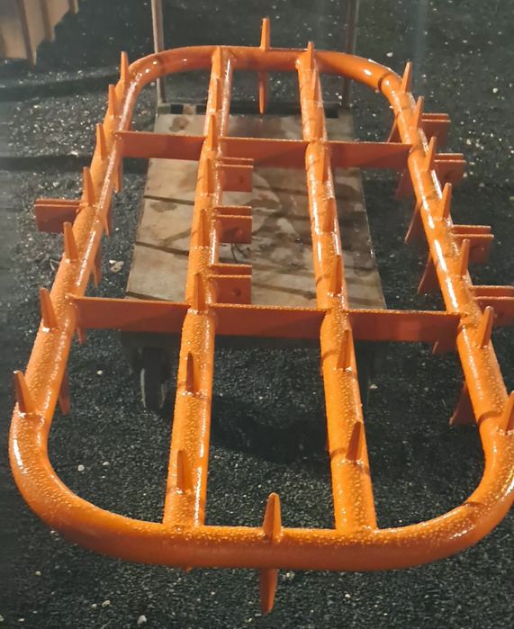 Grade tornos ou bicos descentrada