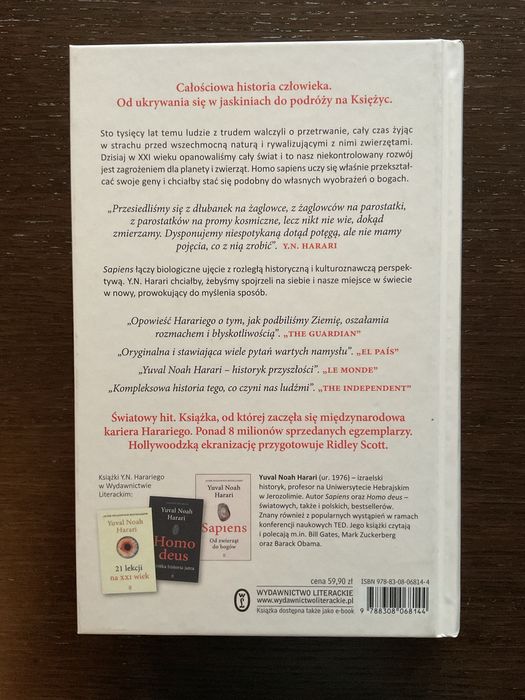 Sapiens. Od zwierząt do bogów - Yuval Noah Harari