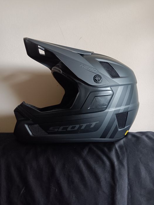Capacete BTT Scott Nero Plus MIPS Stealth Black