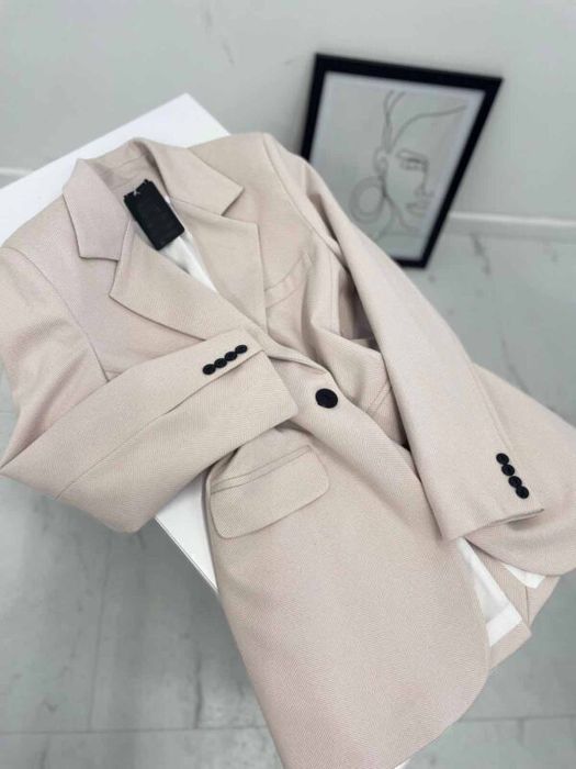 Marynarka holly emo beż , marynarka w jodelke