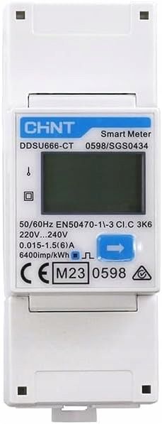 DSU666-CT licznik energii RS485, zgodny z Modbus RTU DIN35mm