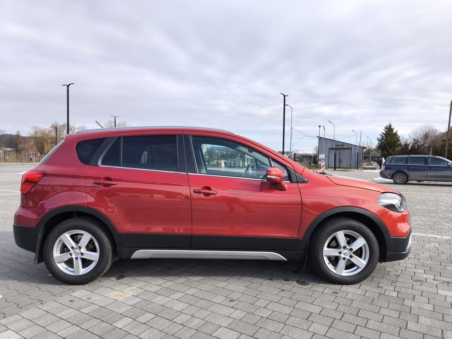 Suzuki S-Cross 1,4 Benz Turbo 130KM 4x4 ,automat , klimatronik, alu 16",Hak, Led,Navi